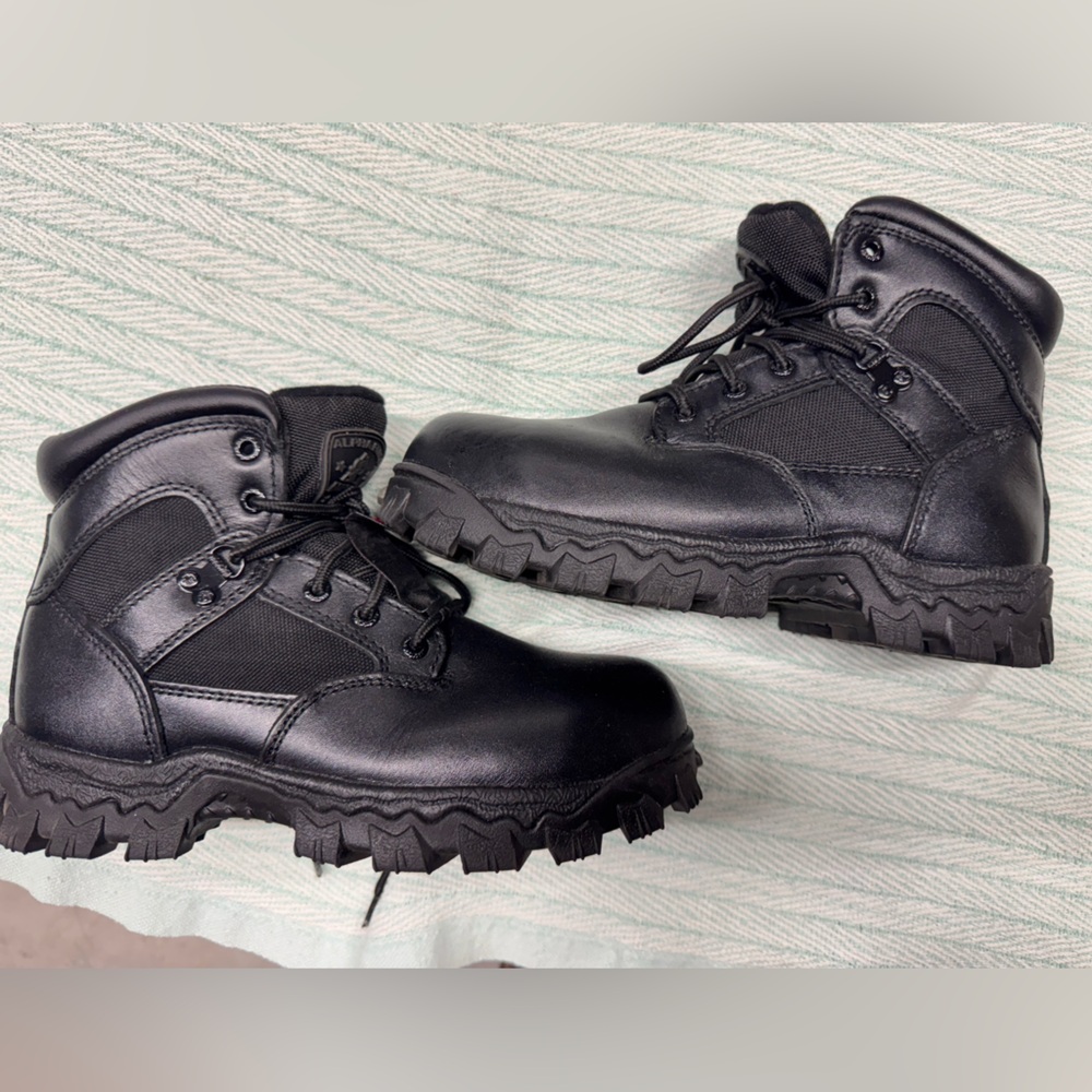 ROCKY ALPHA FORCE WATERPROOF PUBLIC SERVICE BOOTS FQ0006167 Size 5.5